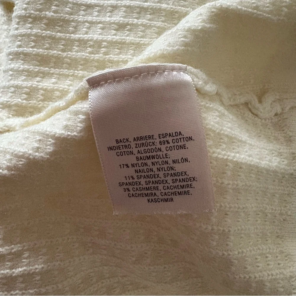 Anthropologie Angel Of The North Textured Vero Knit Asymmetric Zip Moto Jacket M